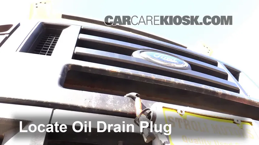 2008 Ford E-350 Super Duty 6.0L V8 Turbo Diesel Extended Cargo Van (3 Door) Oil Change Oil and Oil Filter